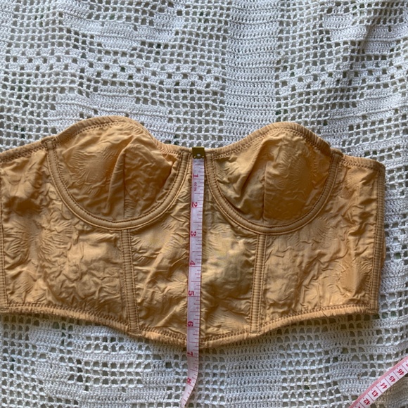 Zara Boned corset top size 32B Silk Blend - Picture 5 of 5